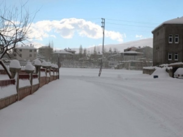 Van'da kar esareti sürüyor