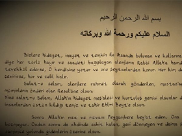 Başaran: Zindandan mektup var! 
