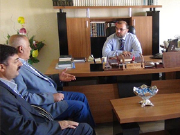 HÜDA PAR’dan Nusaybin Müftüsüne ziyaret