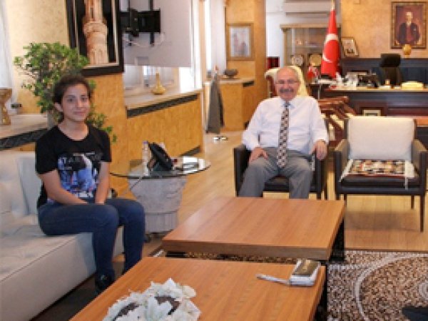 Nusaybinli Berfin'in NASA hayali 