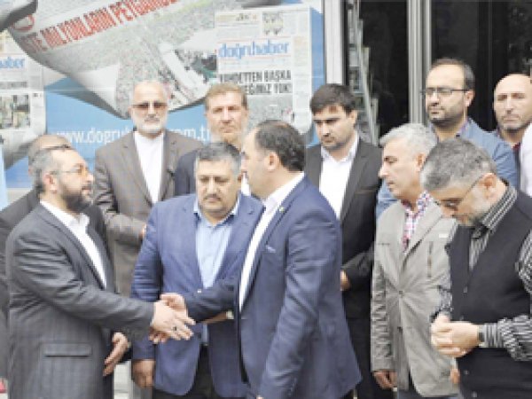 HÜDA PAR'dan geçmiş olsun ziyareti