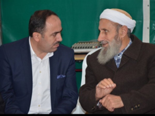 Hüda-Par'dan kaymakamın evine taziye ziyareti
