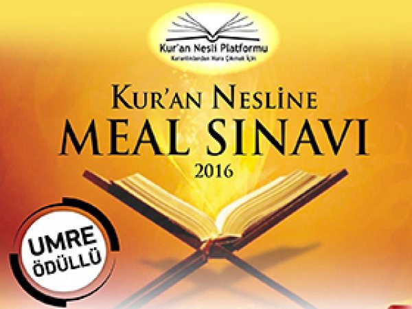 Muş'ta meal sınavı standı açıldı