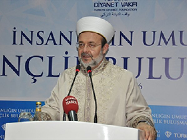 Görmez: Müslümanların çok acı bir talihi var