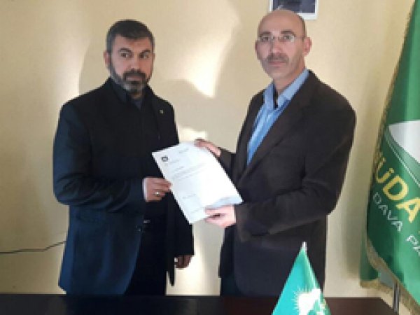 HÜDA PAR Siirt İl Başkanlığında devir teslim