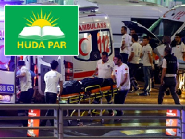 HÜDA PAR bombalı saldırıları lanetledi