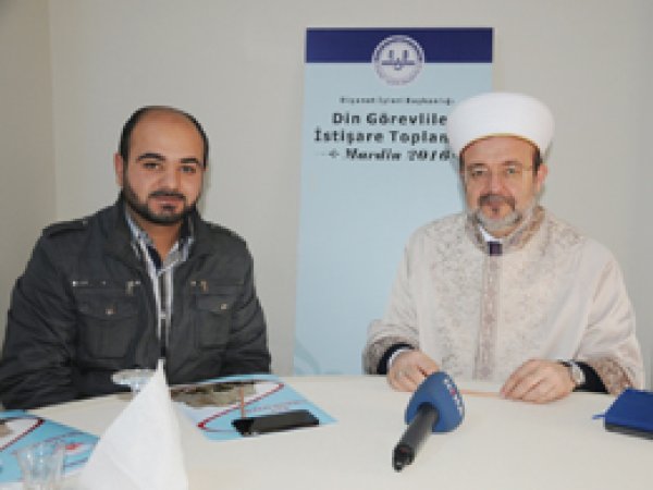 Mehmet Görmez İLKHA'ya konuştu