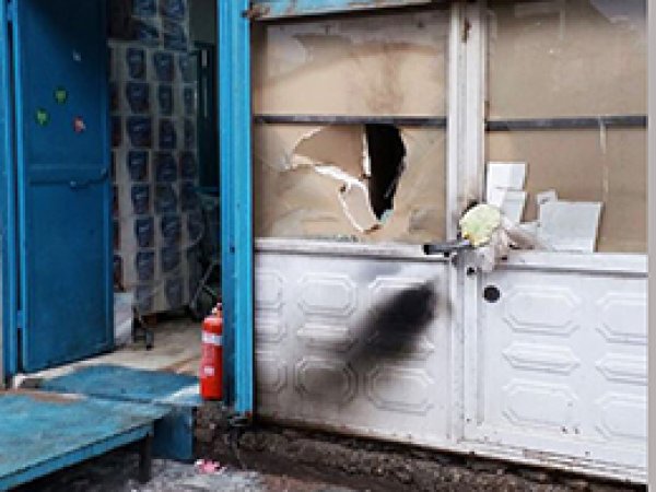 PKK’liler müşteri dolu markete Molotof attı