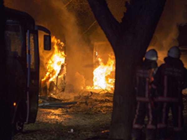 Ankara'da şiddetli patlama: 5 ölü