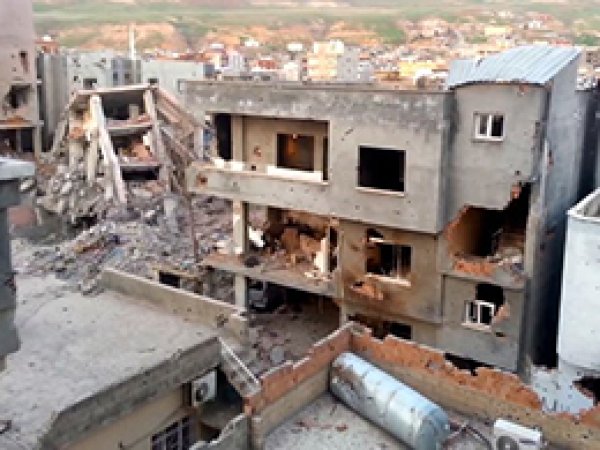Cizre'deki ikinci bodrum görüntülendi