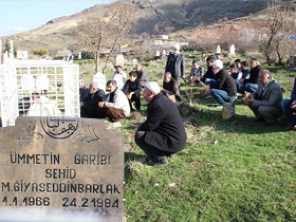Molla Gıyaseddin mezarı başında anıldı