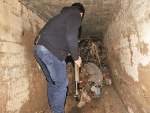 Nusaybin'de tünellerde tonlarca silah