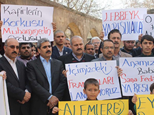 Urfa halkından çirkin karikatüre sert tepki