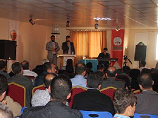 Adana'da Mustazaflar Haftası etkinliği 