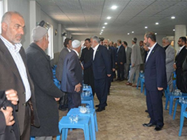 Yapıcıoğlu taziye ziyaretlerinde bulundu
