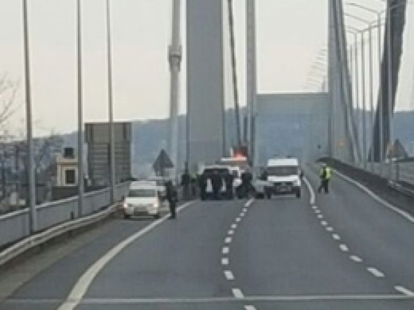 Boğaziçi Köprüsünde bomba paniği