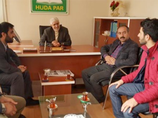 Halepçe'li öğrencilerden HÜDA PAR'a ziyaret