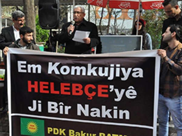 Batman'da Halepçe katliamı kınandı