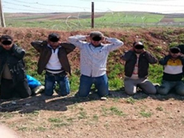 Suriye sınırında canlı bomba yakalandı