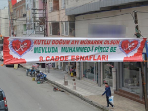 Batman esnafından Peygamber sevgisi
