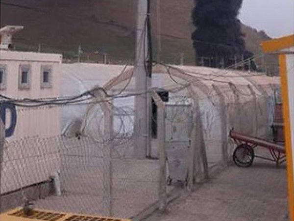 Mülteci kampında yangın: 3 çocuk öldü