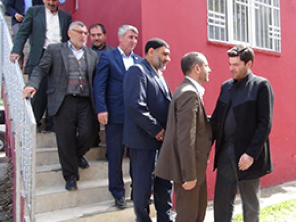 HÜDA PAR'dan Demir ailesine taziye ziyareti