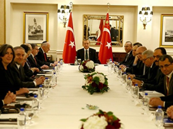 Erdoğan, Yahudi lobi heyetiyle görüştü