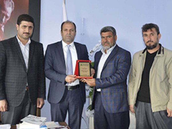 Hilvan'da Siyer Sınavı plaketi