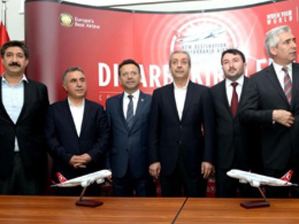 Diyarbakır-Erbil uçuşları başladı