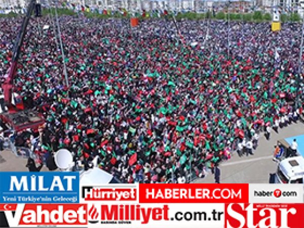 Medya Mevlid mitingini nasıl gördü?