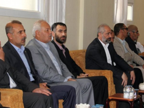HÜDA PAR heyeti Ürük’ün taziyesine katıldı