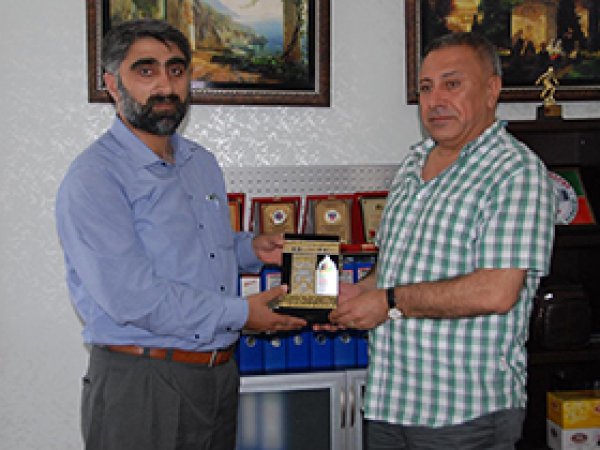 Peygamber Sevdalıları'ndan teşekkür ziyareti