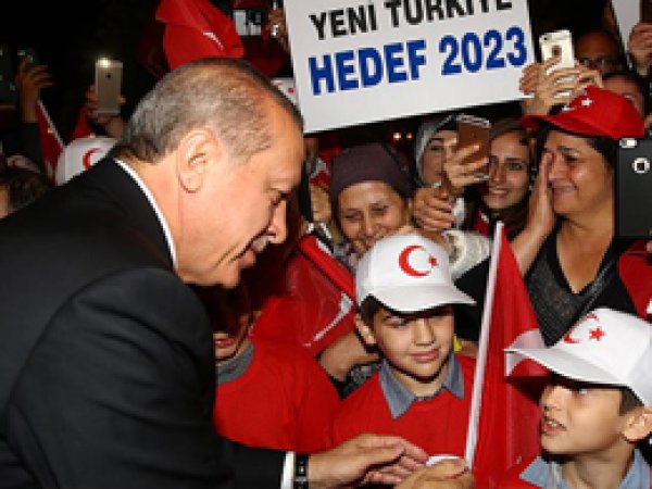 Erdoğan cenaze töreni için ABD'ye gitti