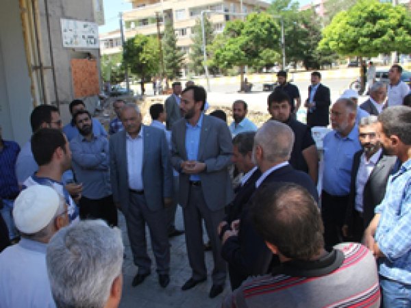 HÜDA PAR'dan saldırı mağdurlarına ziyaret