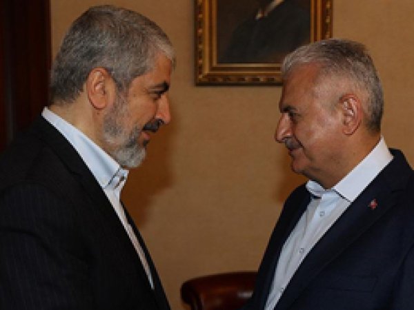 Başbakan Yıldırım Meşal ile görüştü