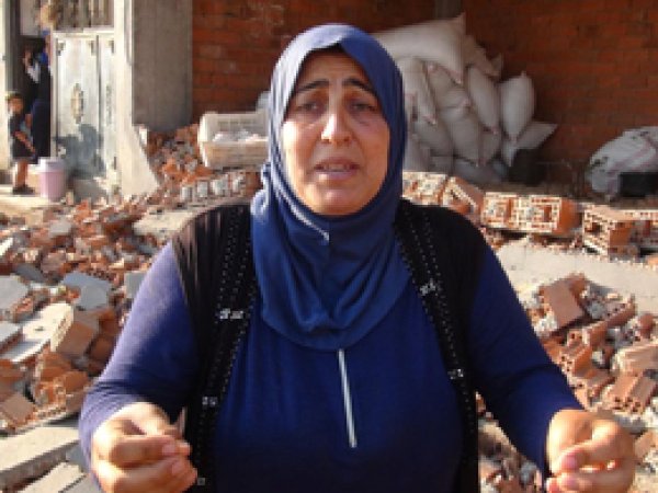 PKK'nin yıktığı evin sahibi feryat etti