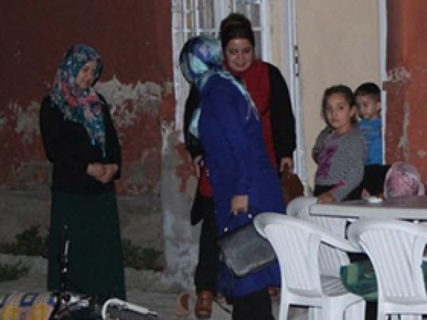 Kaymakamdan şehid Fethi'nin evine ziyaret