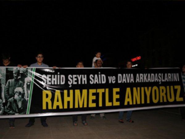 Diyarbakır'da Kudüs ve Şeyh Said etkinliği
