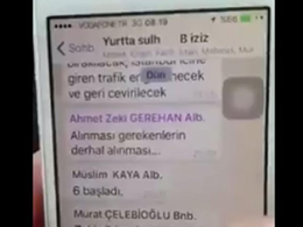 FETÖ'cülerden WhatsApp'tan 'vur' talimatı