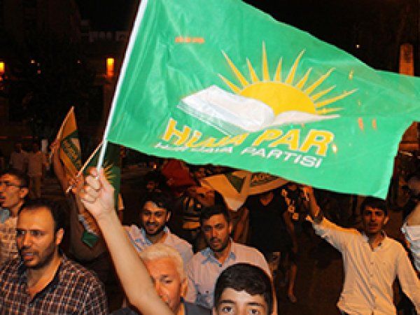 Urfa HÜDA PAR'dan gösterilere destek