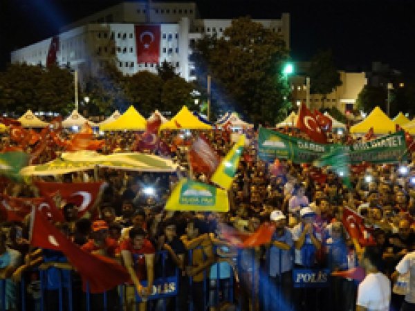 Antep'te katledilenler için cenaze namazı