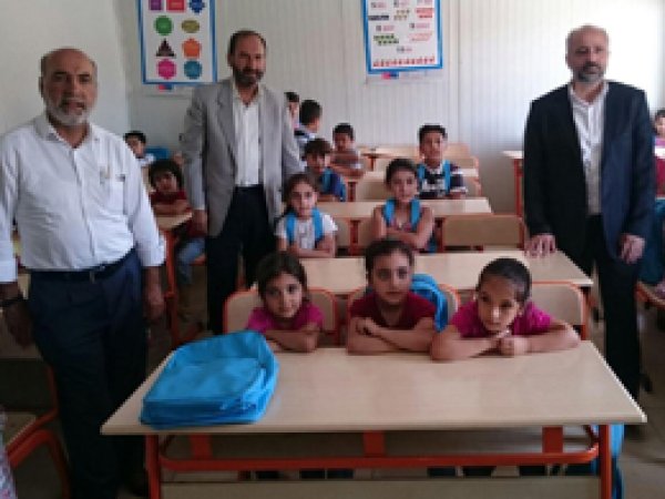 HÜDA PAR’dan Can Okulları’na ziyaret