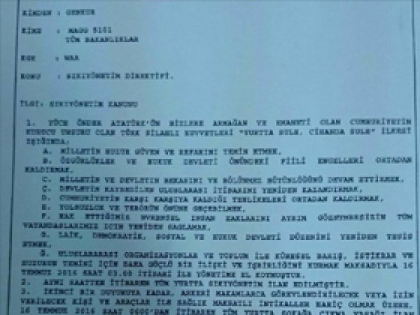Yarbay: Darbe bilgisi üç gün önce geldi
