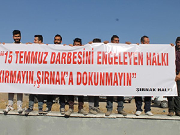 Şırnaklıların ilçe olma tepkisi