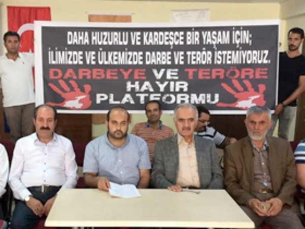 Van'da sivil halka yönelik saldırılar lanetlendi