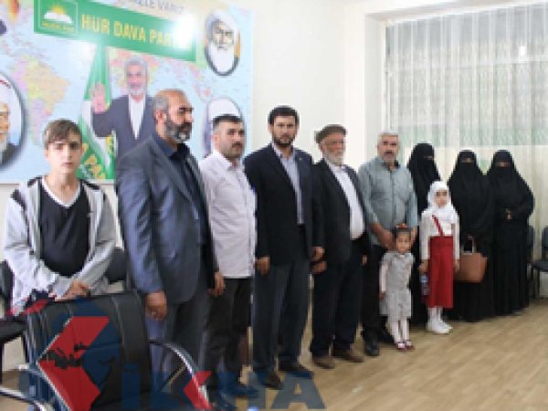 Mahkum ailelerinden HÜDA PAR'a ziyaret