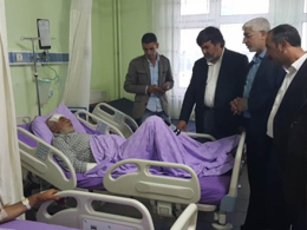 HÜDA PAR'dan kazazedelere ziyaret