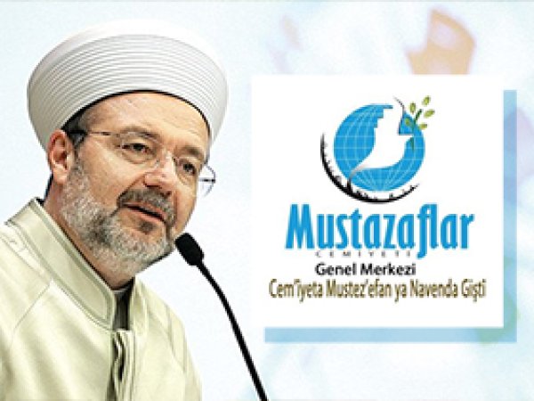 Diyanet'ten Mustazaflar Cemiyeti'ne davet