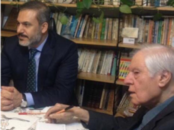 Akar ve Fidan'dan Nuri Pakdil'e ziyaret