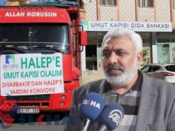 Umut Kapisi alîkarî ji bo Helebiyan berhev kir 